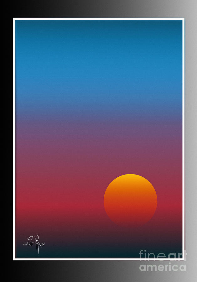 Sunrise Digital Art by Leo Symon