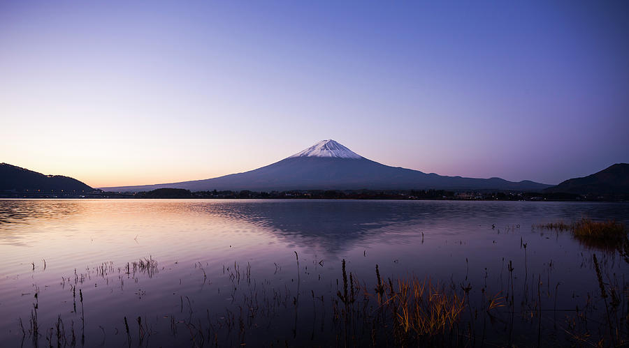 Sunrise Mount Fuji Photograph by Panithan Fakseemuang