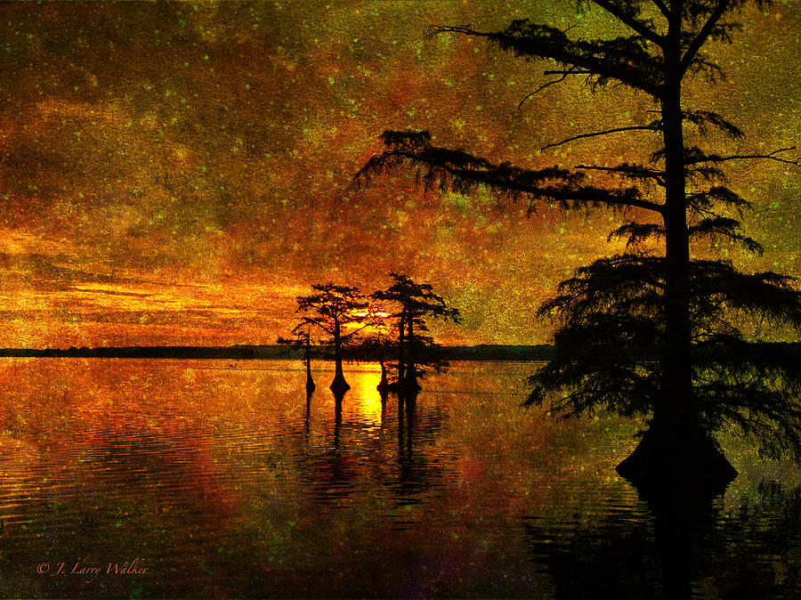 Sunrise Mystique Digital Art by J Larry Walker