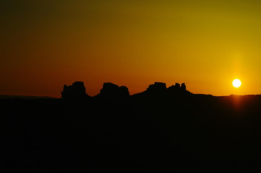 Mountain Photograph - Sunrise Near Moab by Jeff Swan