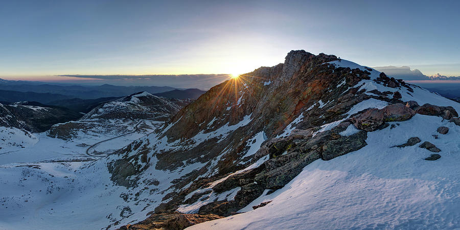Sunrise Near The Summit Photograph by Ojeffrey Photography