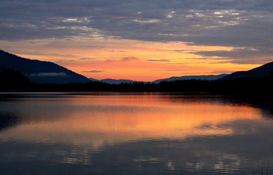 Sunrise on Bull Lake Photograph by Karon Melillo DeVega