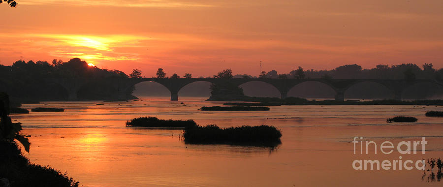Sunrise on Interurban Bridge 4595 Photograph by Jack Schultz