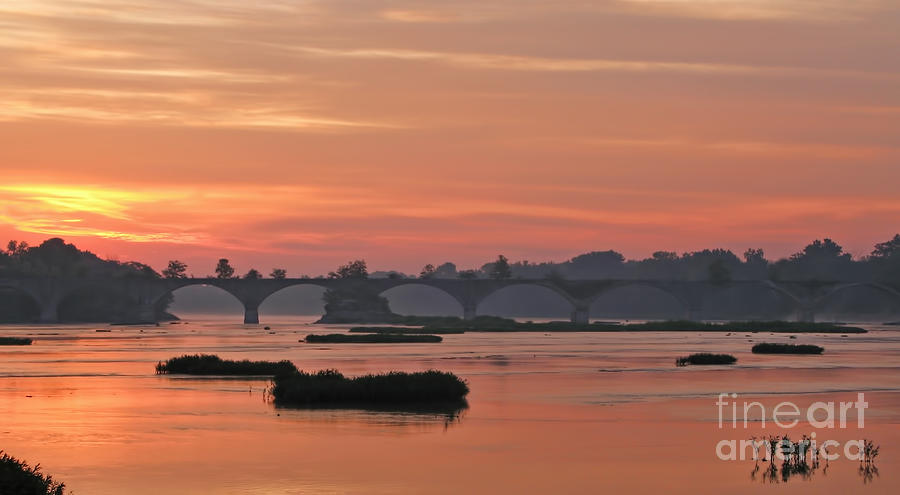 Sunrise on Interurban Bridge Photograph by Jack Schultz