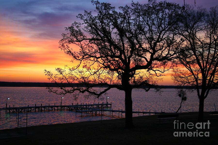 Sunrise on Lake Murray Photograph by Pattie Calfy
