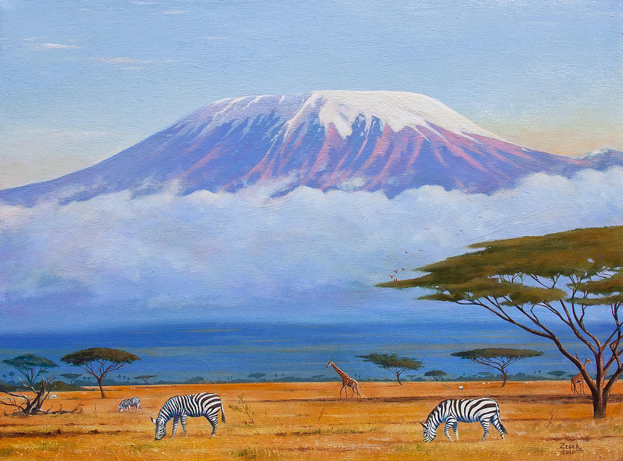 sunrise on mount kilimanjaro james zeger