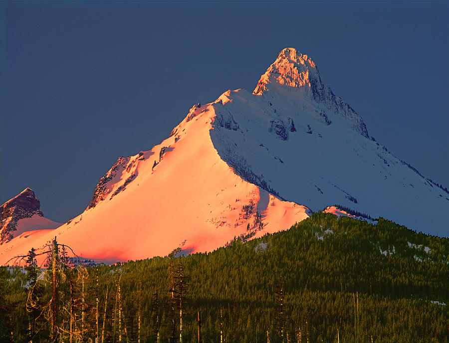 1M5306-Sunrise on Mt. Washington Photograph by Ed  Cooper Photography