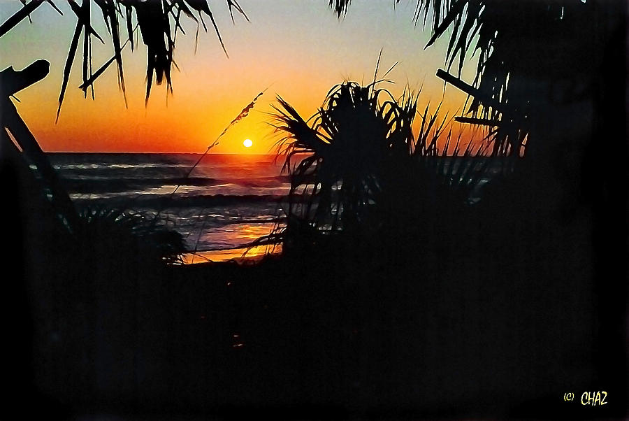 Sunset Painting - Sunrise on Ormond Beach by CHAZ Daugherty