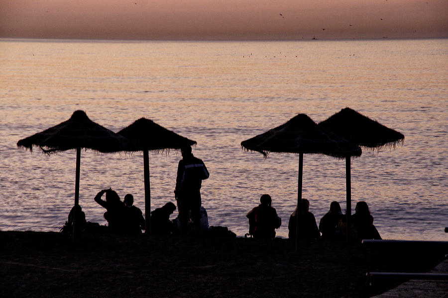 Beach Photograph - Sunrise on the beach after a night out by Goyo Ambrosio Beach Photograph - Sunrise on the beach after a night out by Goyo Ambrosio