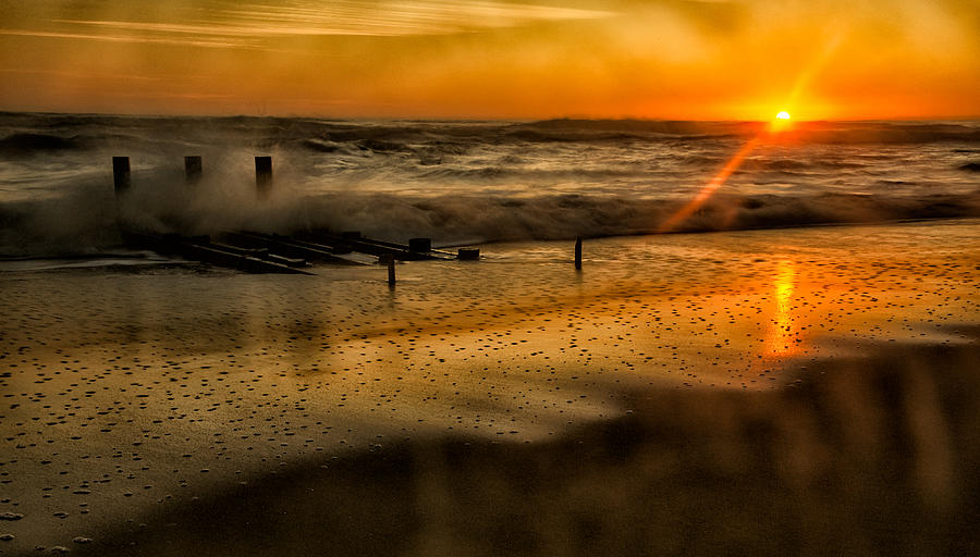 Sunrise on the Coast Photograph by David Kay