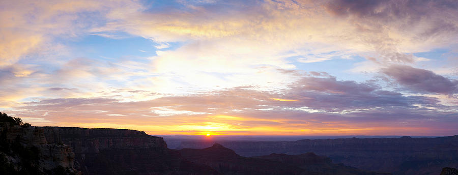 Grand Canyon National Park Photograph - Sunrise On The Colorado Plateau by Panoramic Images