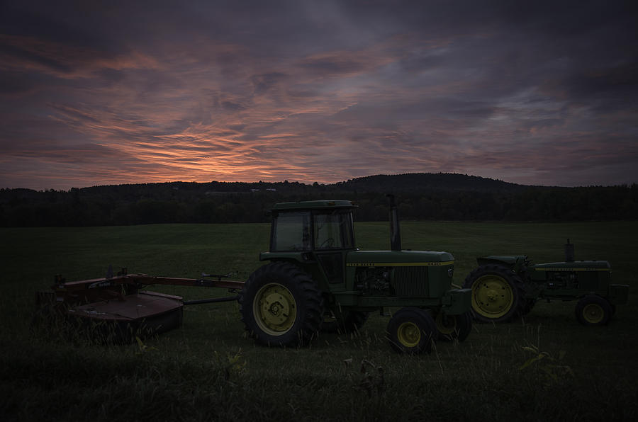 Sunrise on the Farm Photograph by Lisa Bryant