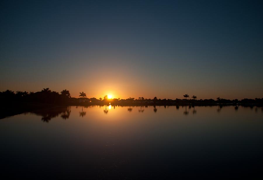 Sunrise On The Manatee River Photograph by John Black