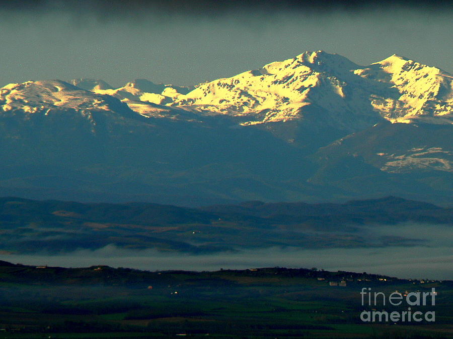 Mountain Photograph - Sunrise on the Pyrenees by France  Art