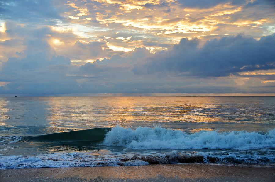 Sunrise on Vilano Beach Photograph by David Earl Johnson