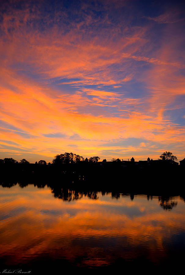 Sunrise Orlando 12-22-13 Photograph by Michael Bennett