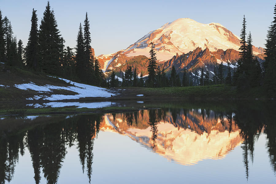 Sunrise Over A Small Reflecting Pond Photograph by Stuart Westmorland ...