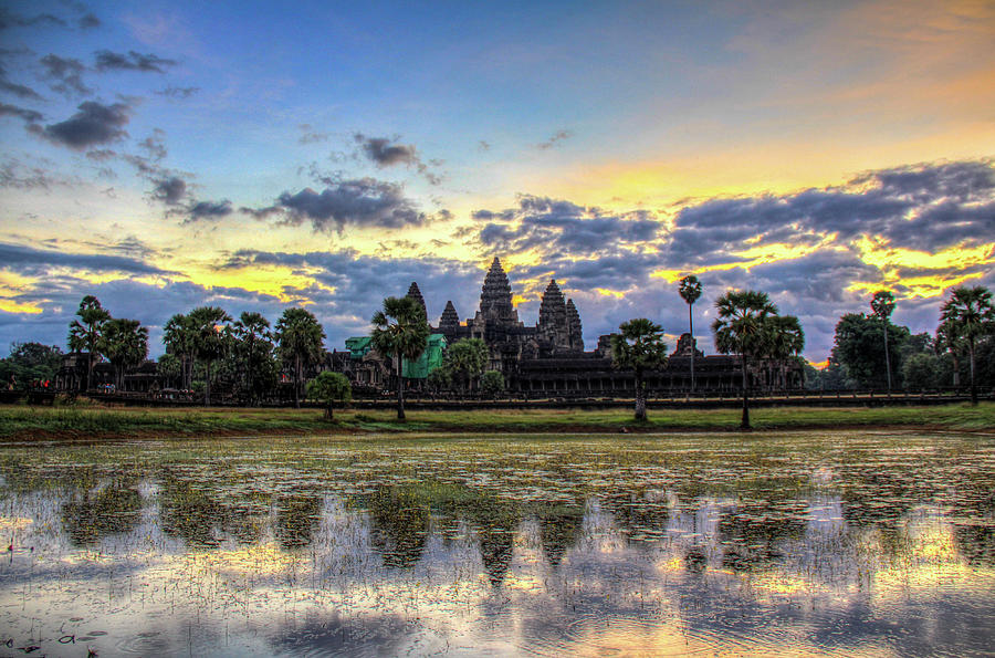 Sunrise Over Angkor Wat Photograph by Patrik Bergström