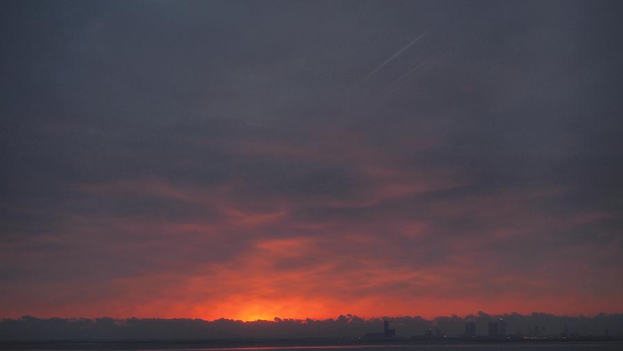Sunrise Over Atlantic City 1 Photograph by Emery Graham