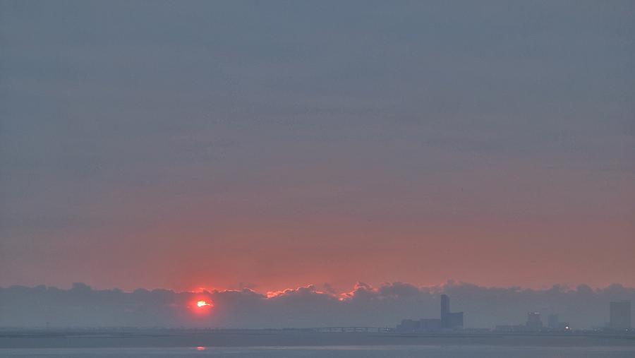 Sunrise Over Atlantic City2 Photograph by Emery Graham