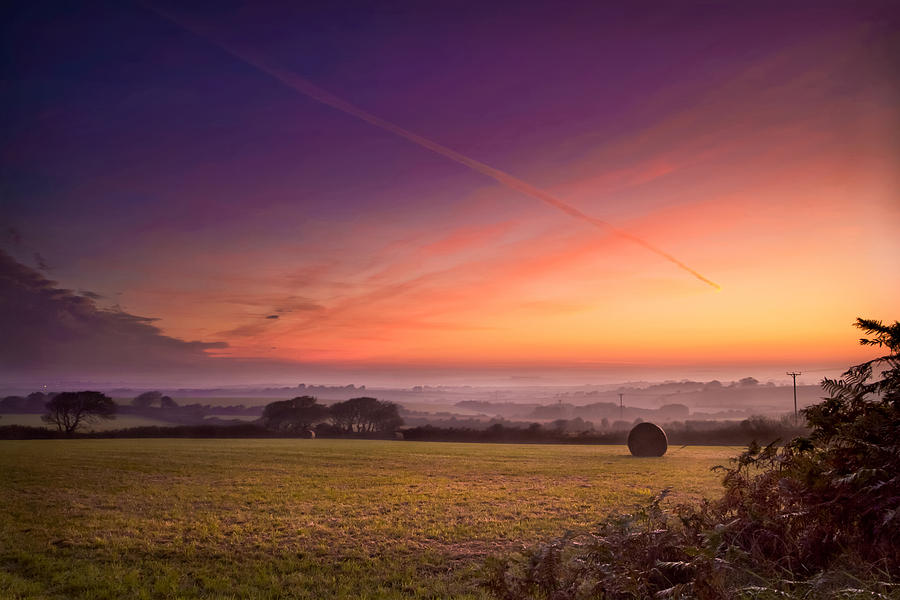 Nature Photograph - Sunrise over Cornwall by Christine Smart