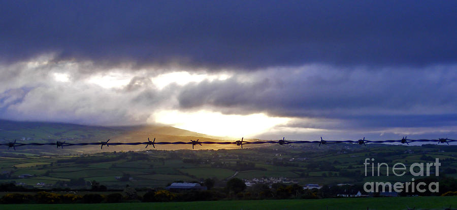 Sunrise Over Irish Farms Photograph by Nina Ficur Feenan