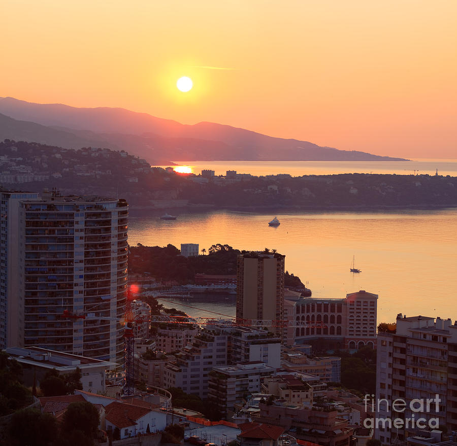 Sunrise over Montecarlo Photograph by Matteo Colombo
