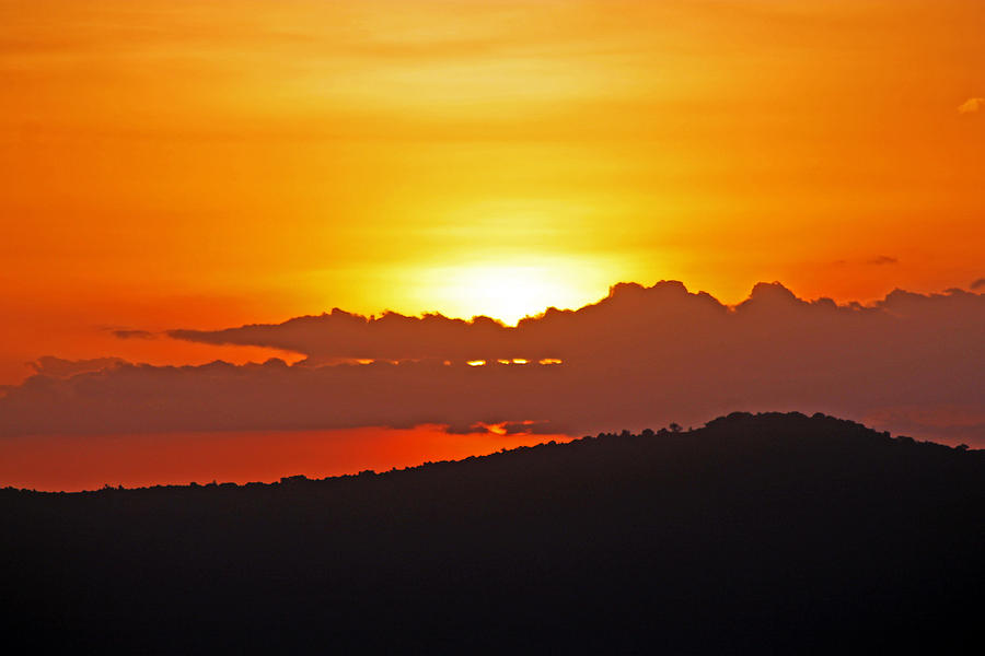 Sunrise over Ngorongoro Crater Photograph by Tony Murtagh