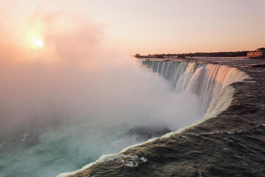 Sunrise Over Niagara Falls Photograph by Cosmo Condina Sunrise Over Niagara Falls Photograph by Cosmo Condina