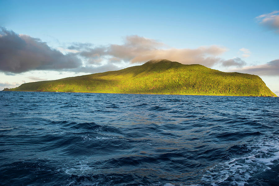 American Samoa Photograph - Sunrise Over Ofu Island, Manua Island by Michael Runkel