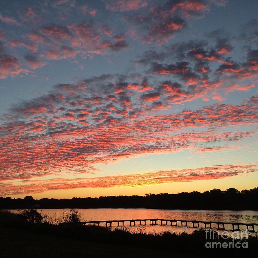Sunrise Over Pensacola Florida Photograph by John Telfer