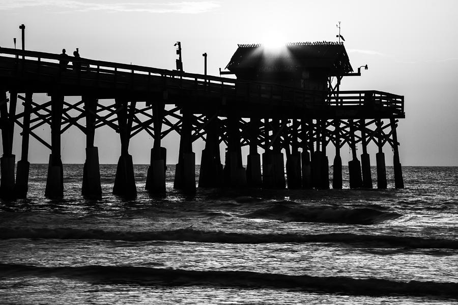 Sunrise Over Pier Photograph by Stefan Mazzola