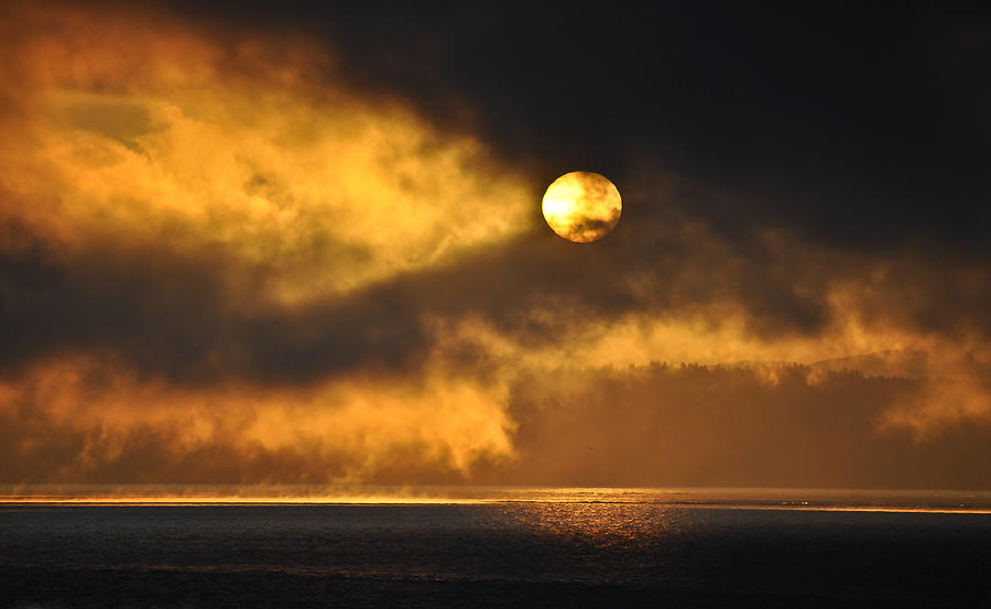 Sunrise Over Puget Sound Photograph by Ronda Broatch