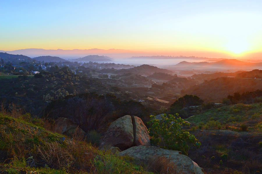 Sunrise Over San Fernando Valley Photograph by Glenn McCarthy Art and Photography