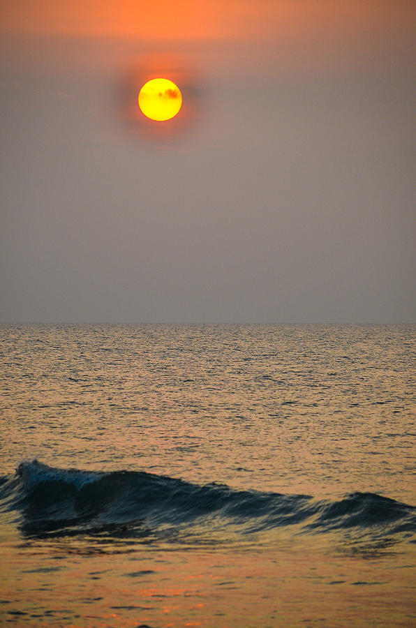 Sunrise over Sea  Photograph by Mary Hahn Ward