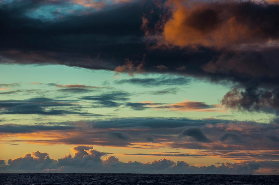 American Samoa Photograph - Sunrise Over Tau Island, Manua by Michael Runkel