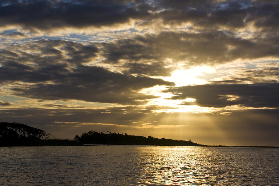 Sunrise Over the Estuary Photograph by Bob Decker