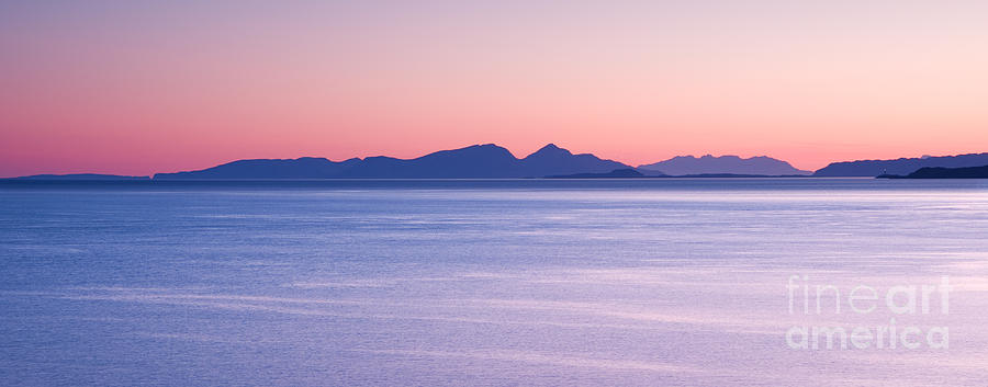 Sunrise over the Islands Photograph by Richard Burdon