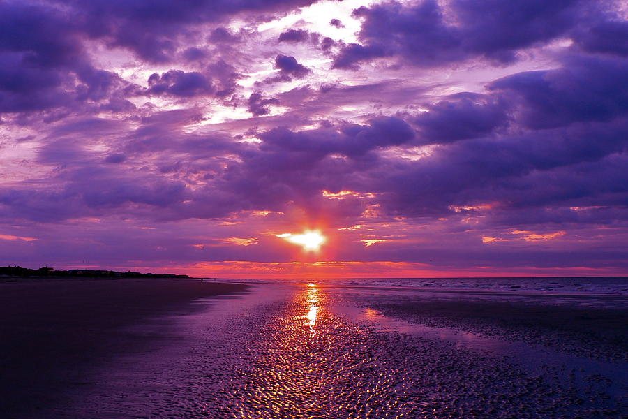 Sunrise Over the Isle of Palms Photograph by Jean Wright