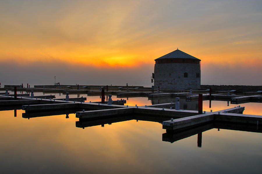 Sunrise over the Martelo Tower Photograph by Jim Vance