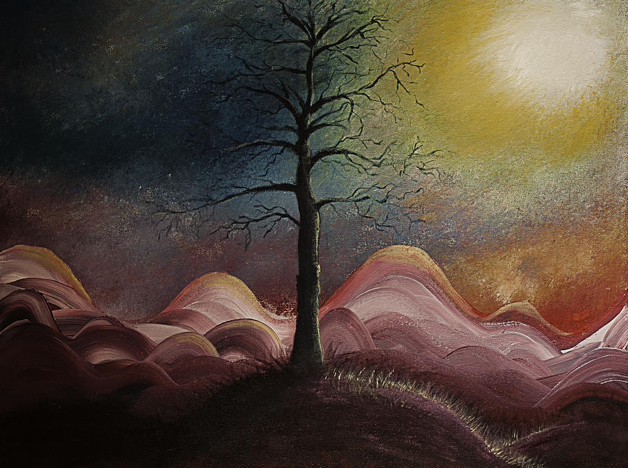 Sunrise Over the Mountains Painting by Gray  Artus