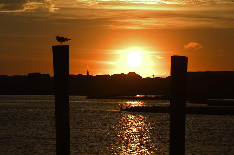Sunrise Photograph - Sunrise Over Topsail Island by Mike McGlothlen