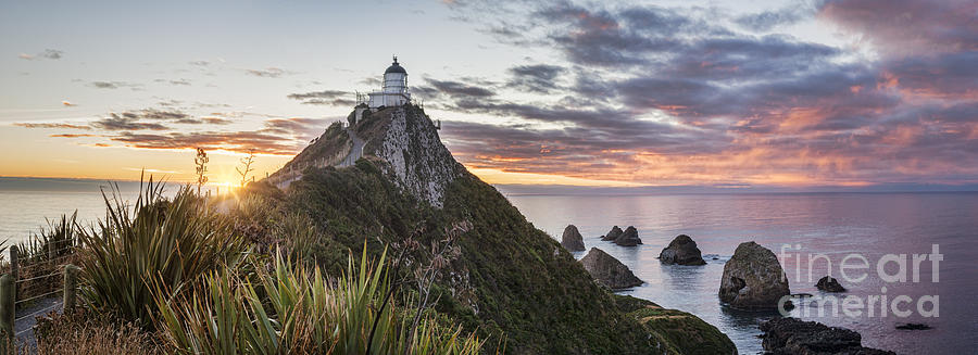 Sunrise Panorama at Nugget Point Photograph by Colin and Linda McKie