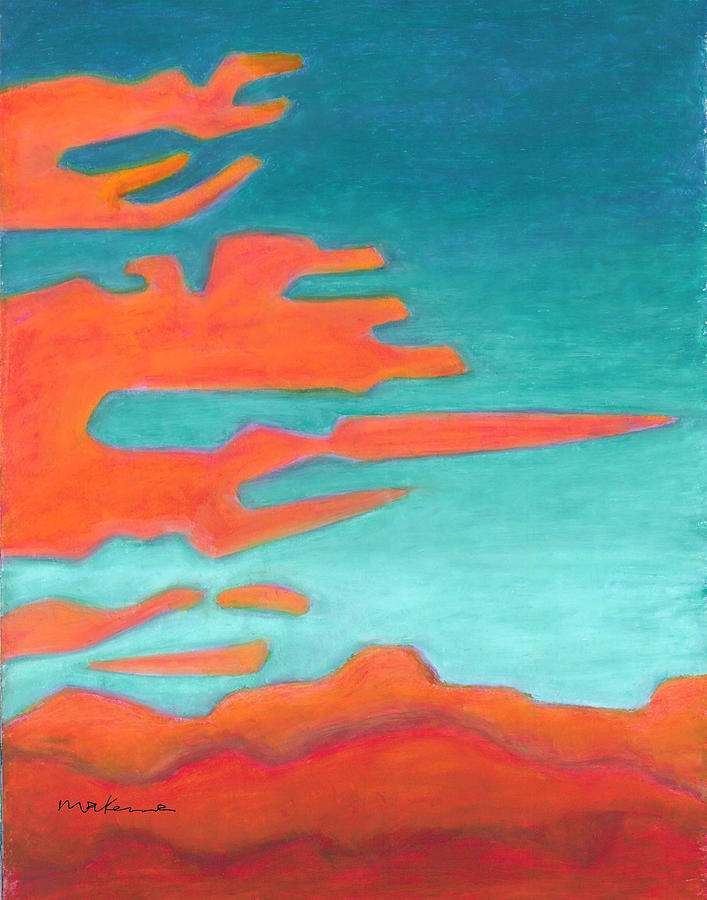 Sunrise Pursuit Painting by Carrie MaKenna