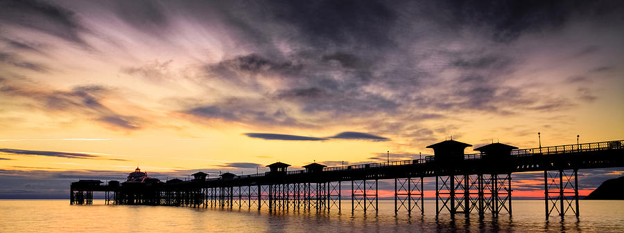 Pier Photograph - Sunrise Silhouette by Christine Smart