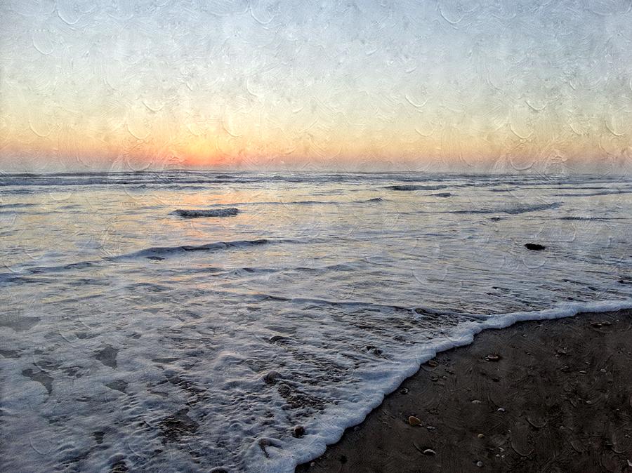 Sunrise Surf Photograph by Annie Adkins