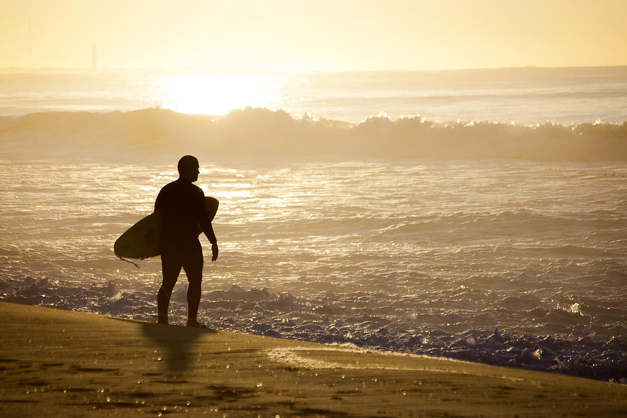 Summer Photograph - Sunrise Surf by Bryan Ranker