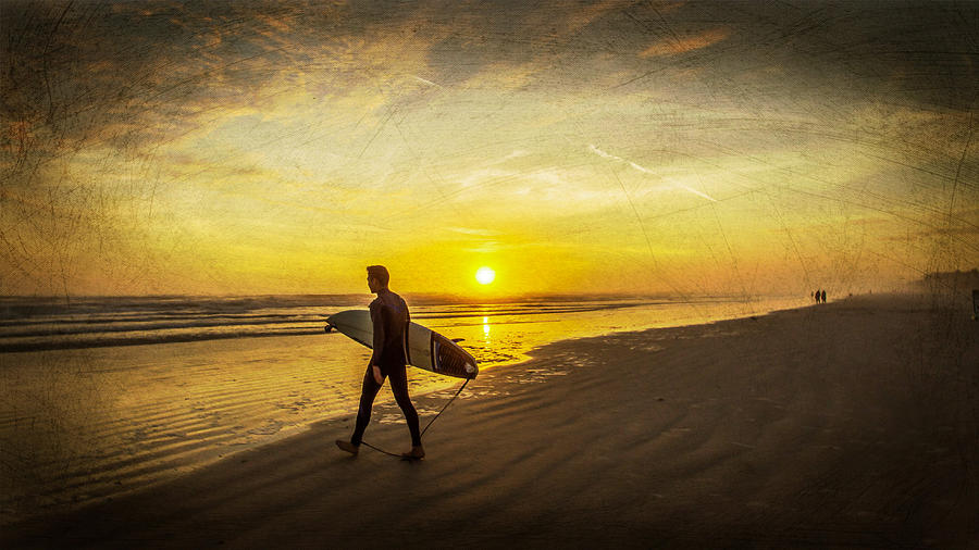Sunrise Surfer Photograph by Danny Mongosa