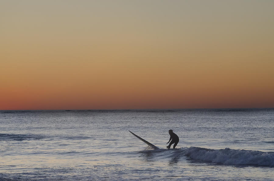 Sunrise Surfer Photograph by Bill Cannon