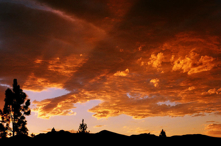 Mountain Sunset Photograph - Bitterroot Sunset by Jim Cotton Mountain Sunset Photograph - Bitterroot Sunset by Jim Cotton